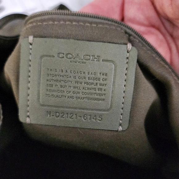 COACH PEBBLE LEATHER PENNIE BACKPACK main image 13